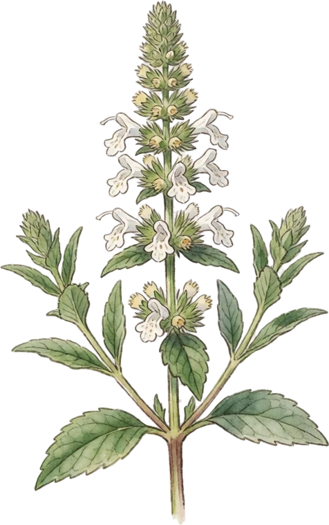 Botanical illustration of Hyssop