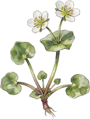 Miner's Lettuce (Claytonia)