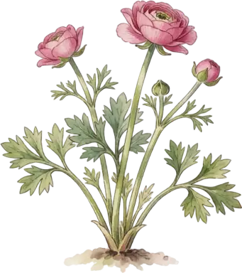 Ranunculus (Persian Buttercup)