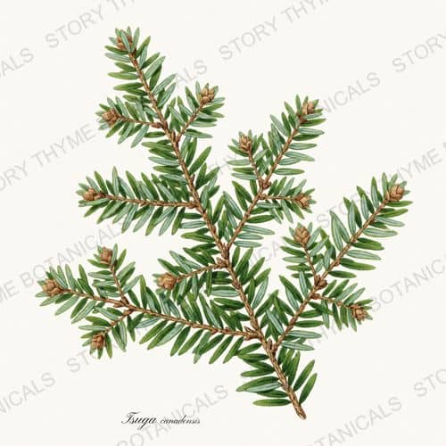 Hemlock — a print from the Evergreens collection