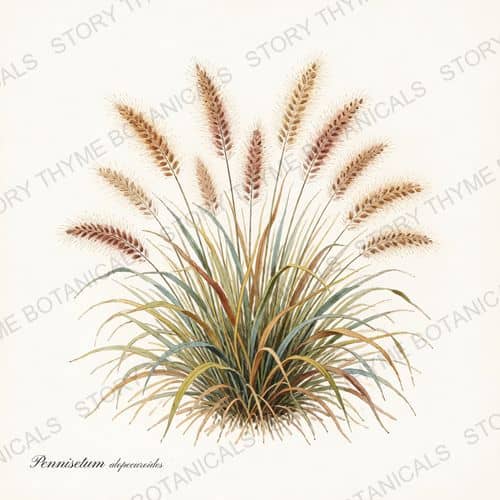 Fountain Grass — a print from the Ornamental Grasses collection