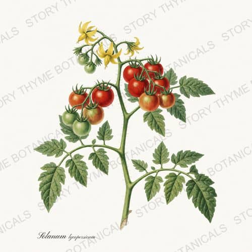 Tomato Vine — a print from the Vegetables Vol. 2 - In the Garden collection