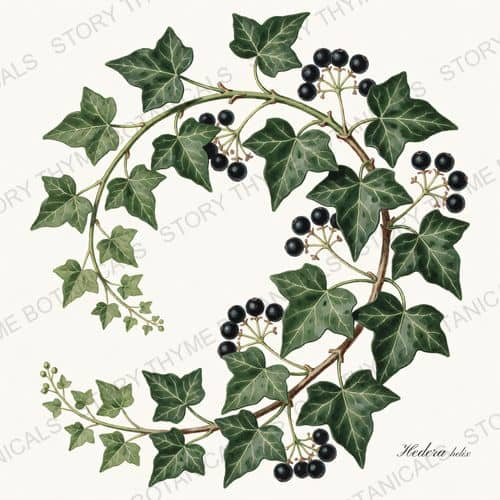 Ivy — a print from the Christmas Botanicals collection